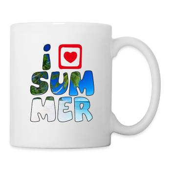 Liebe Sommer1 - Tasse - Weiß - Rechts