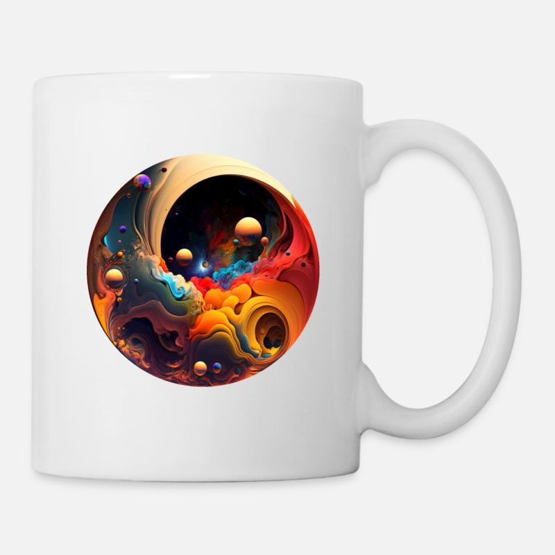 Univers 3D - Mug blanc - blanc