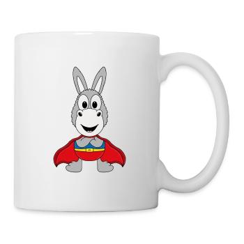 SUPERHELD - ESEL - TIER - KIND - BABY - Tasse - Weiß - Rechts