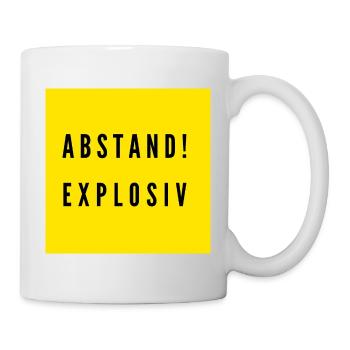 Abstand Explosiv LSBY - Tasse - Weiß - Rechts