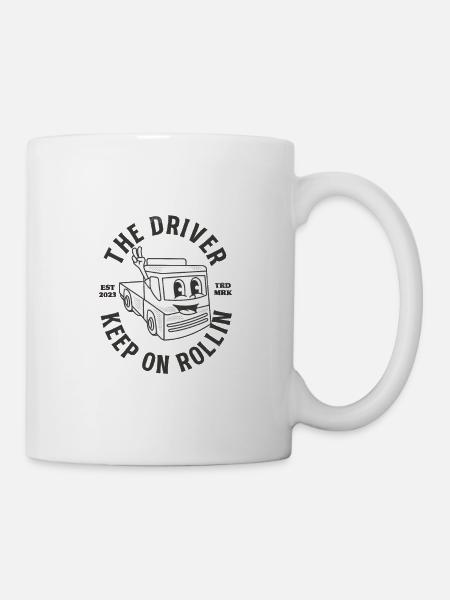 The Driver - Tasse - Weiß