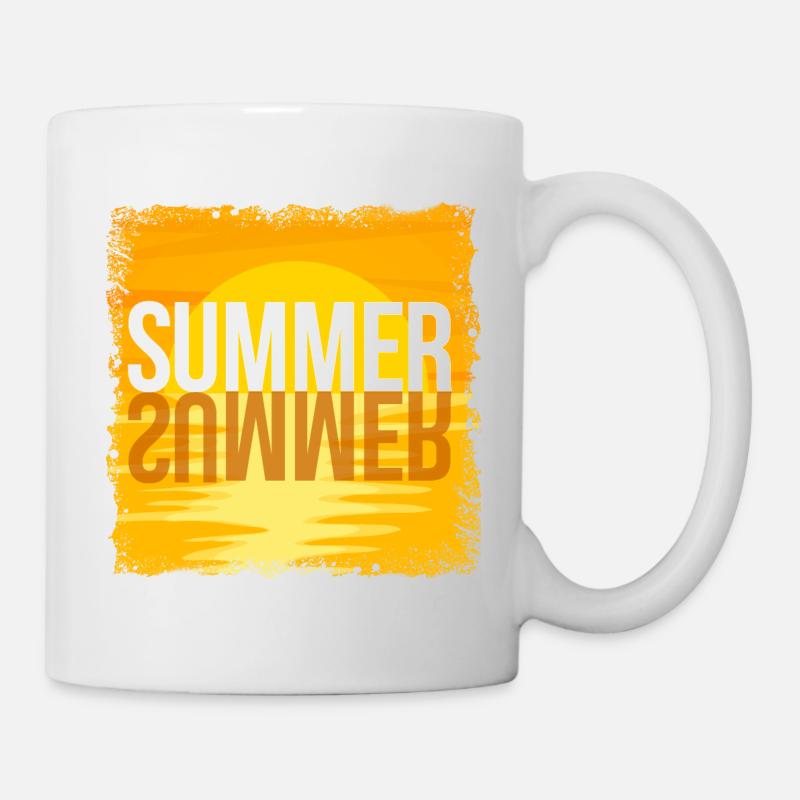 Sommer2 - Tasse - Weiß