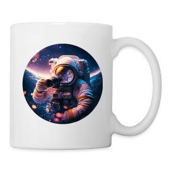 Astronaut photographs gift - Mug - white - Right