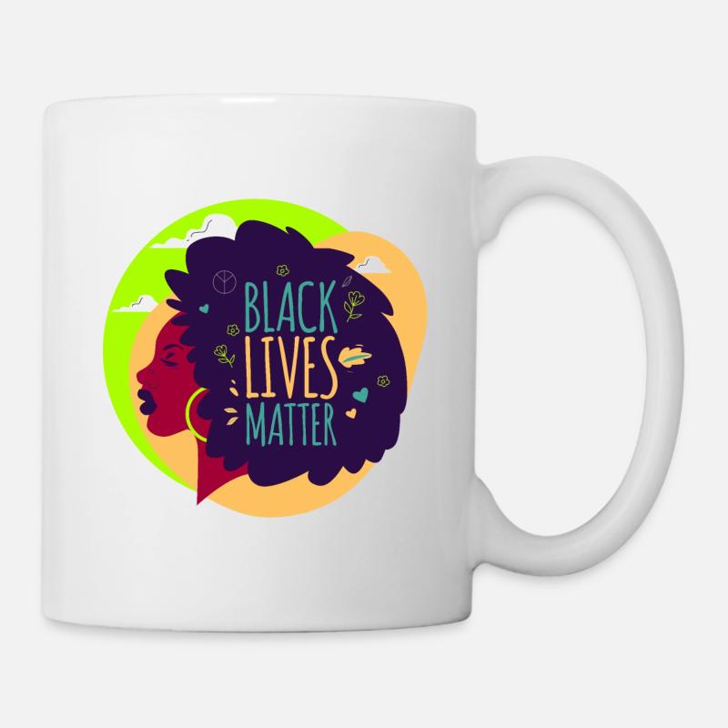 Black Lives Matter - Mug blanc - blanc