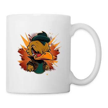 Angry duck 3 - Mug - white - Right