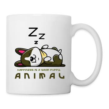 Animal Lover i love dogs - Tasse - Weiß - Rechts