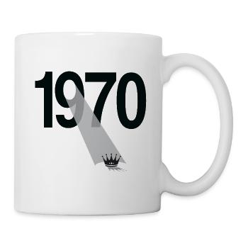 Millésime 1970 - Mug blanc - blanc - Droite