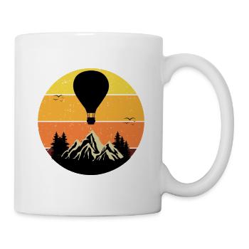 Hot Air Ballooning Hopper Balloon Pilot Balloonist - Mug - white - Right