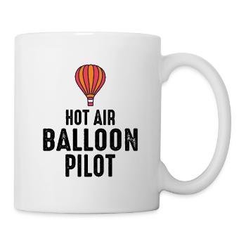 Hot Air Ballooning Hopper Balloon Pilot Balloonist - Mug - white - Right