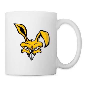Kaninchen - Tasse - Weiß - Rechts