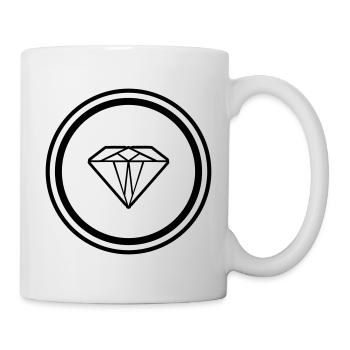 Diamond Symbol - Mug - white - Right