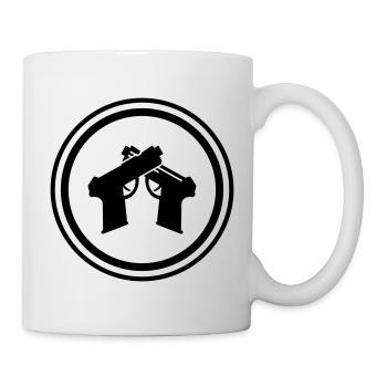 Pistol Symbol - Mug - white - Right