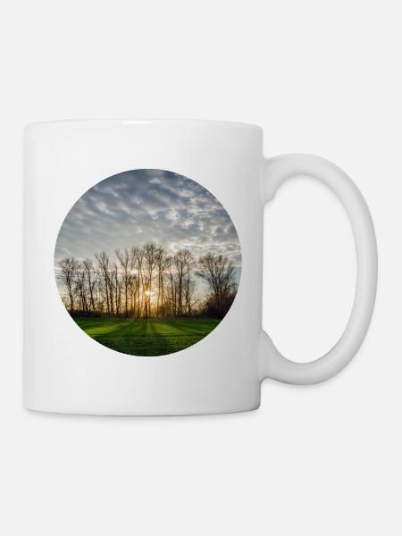 Sonnenlicht im Frühling - Tasse - Weiß