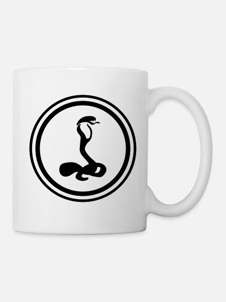 Snake Cobra - Mug - white