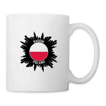 Radom Skyline Poland Flag Travel Souvenir - Mug - white - Right