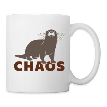 Otter Chaos - Mug - white - Right