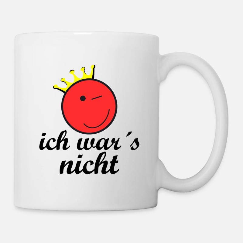 Ich war es nicht - Tasse - Weiß