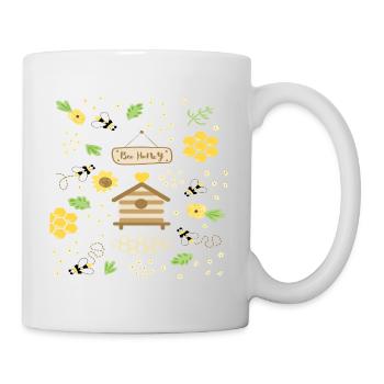 Bee Honey - Tasse - Weiß - Rechts