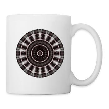 Mandala Art | Tribal Emblem - Tasse - Weiß - Rechts
