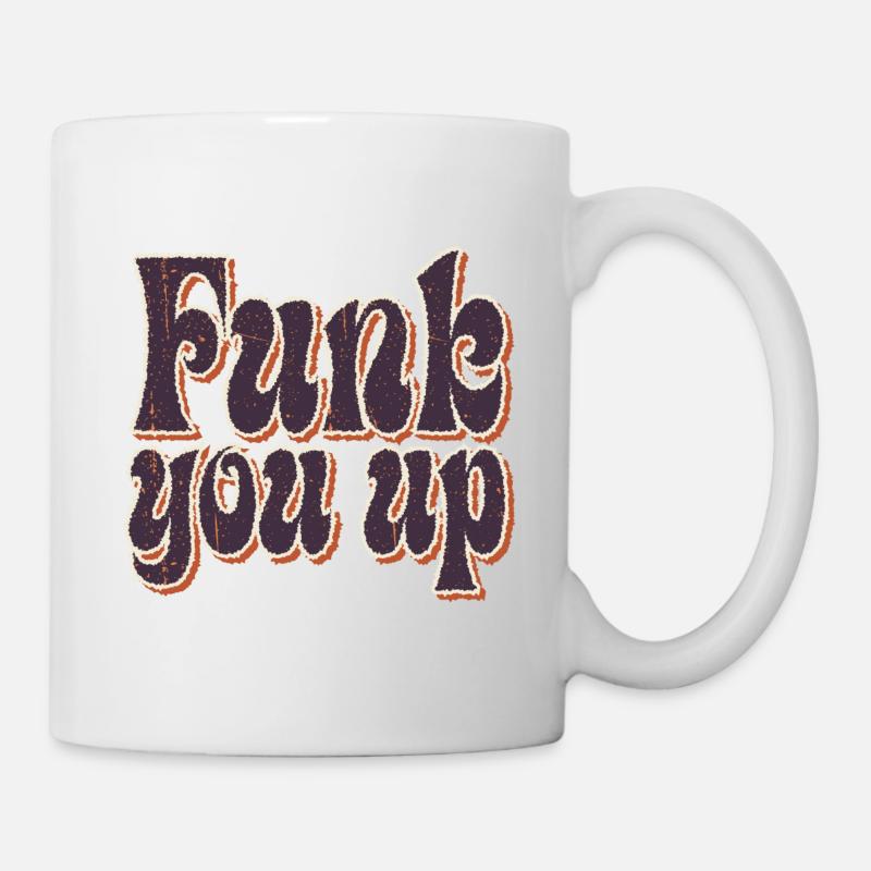 Funk you up - Mug - white