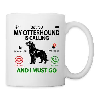 Otterhound Otter Dog Funny Funny Saying Humor - Mug - white - Right