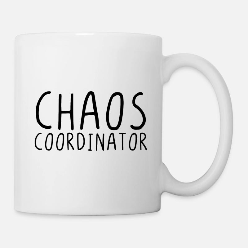 Chaos coordinator - Tasse - Weiß