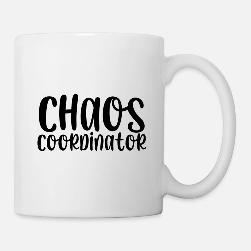 Chaos coordinator - Tasse - Weiß