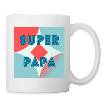 DAD. FATHER's DAY. HAPPY BIRTHDAY DAD. HAPPY BIRTHDAY - Mug - white - Right