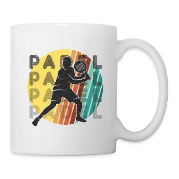 Padel tennis Padel player Boys Padel - Mug - white - Right