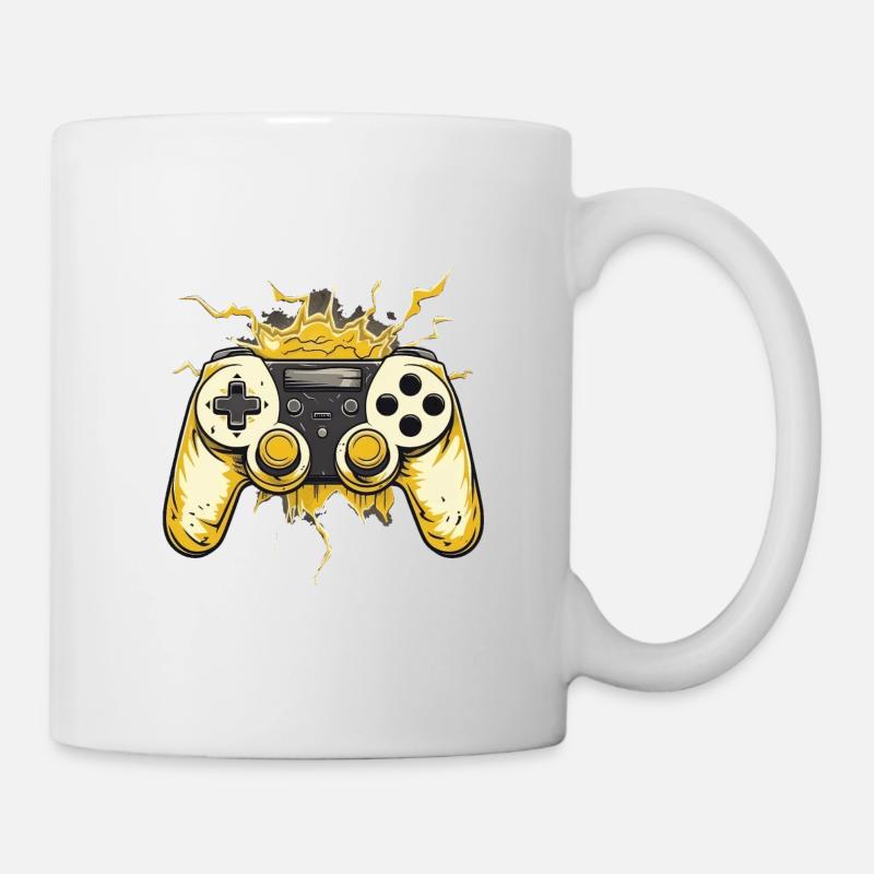 Gaming Controller - Tasse - Weiß
