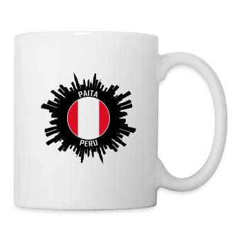 Paita Skyline Peru Flagge Reise-Souvenir - Tasse - Weiß - Rechts