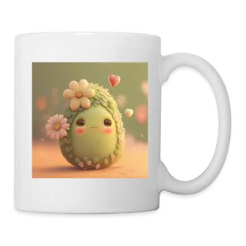 Avocat - Mug blanc - blanc - Droite