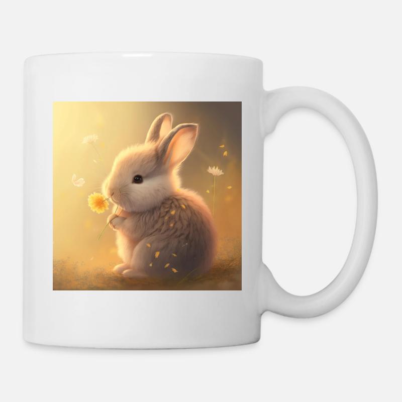 bunny - Tasse - Weiß