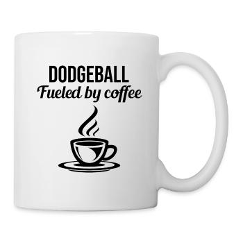 Joueur de Dodgeball Entraîneur Sport d’équipe Café Drôle - Mug blanc - blanc - Droite