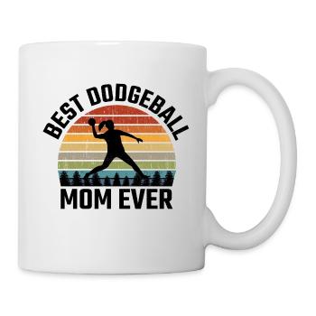 Dodgeball Maman Mère Sports Drôle - Mug blanc - blanc - Droite