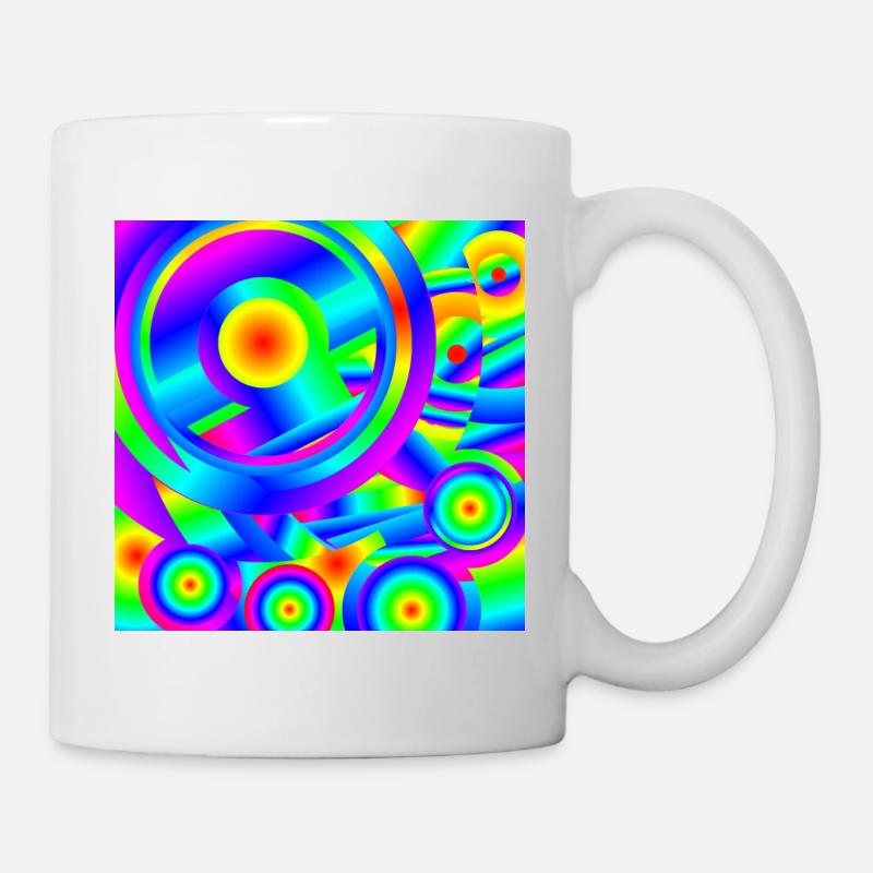Lever de soleil méditerranéen - Mug blanc - blanc