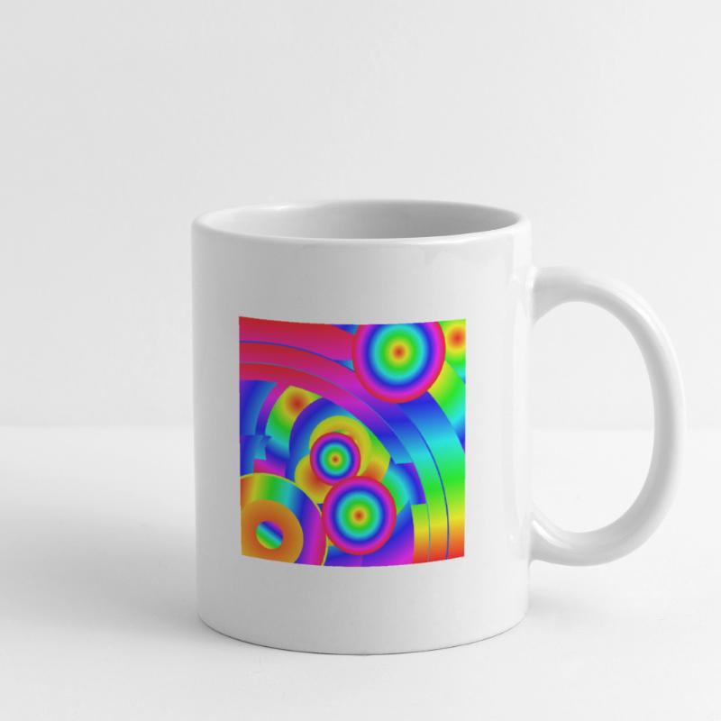 Abstract Comet Mug