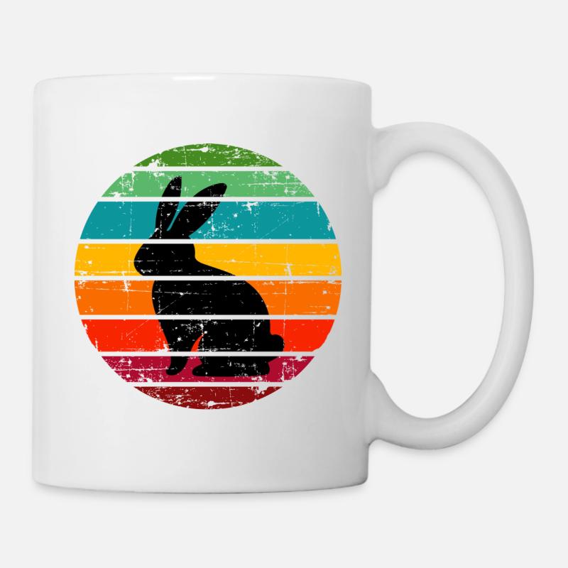 Lièvre - Mug blanc - blanc