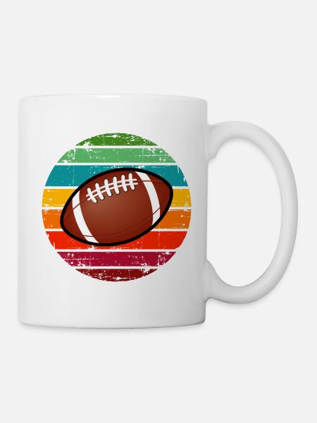 American football - Mug - white