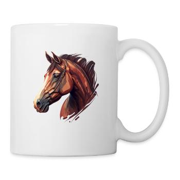 HORSE - Tasse - Weiß - Rechts