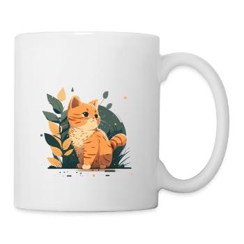CAT MOM - Mug blanc - blanc - Droite