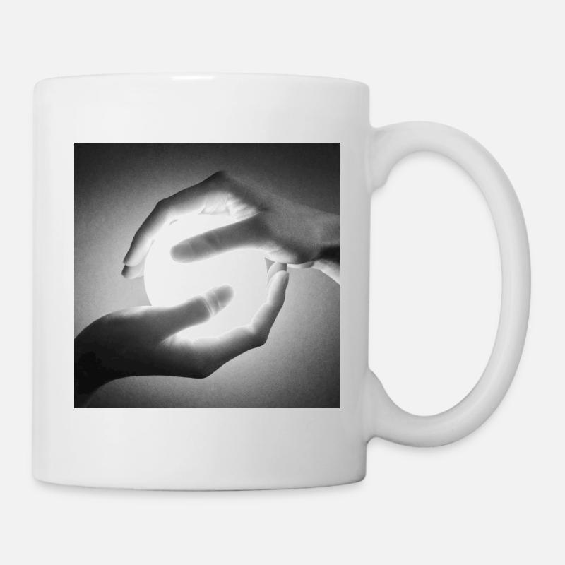 Le toucher - Mug blanc - blanc