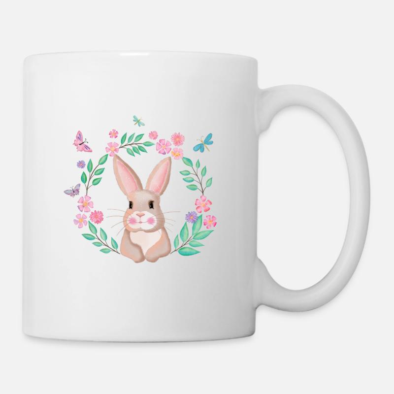 This bunny loves you - Tasse - Weiß