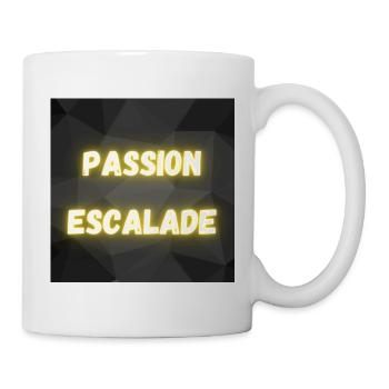 ESCALADE. CLIMB. CLIMBING. ESCALADE. VAN. GRIMPER. - Mug blanc - blanc - Droite