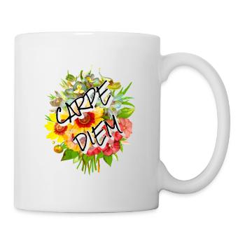 Carpe Diem Bouquet - Mug - white - Right