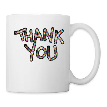 Thank You - Mug - white - Right
