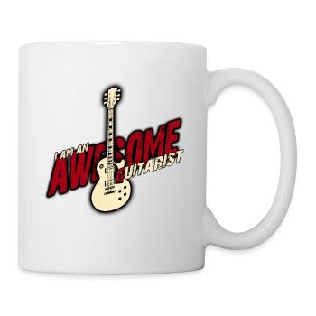 Guitariste génial - Mug blanc - blanc - Droite