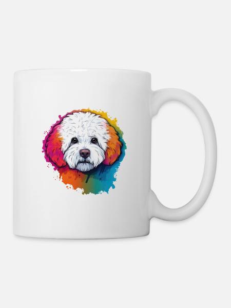 Bichon Frise - Mug blanc - blanc