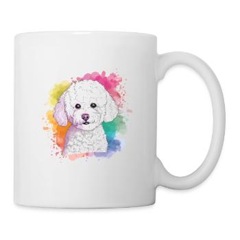 Bichon Frise - Mug blanc - blanc - Droite