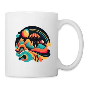 RETRO - Tasse - Weiß - Rechts
